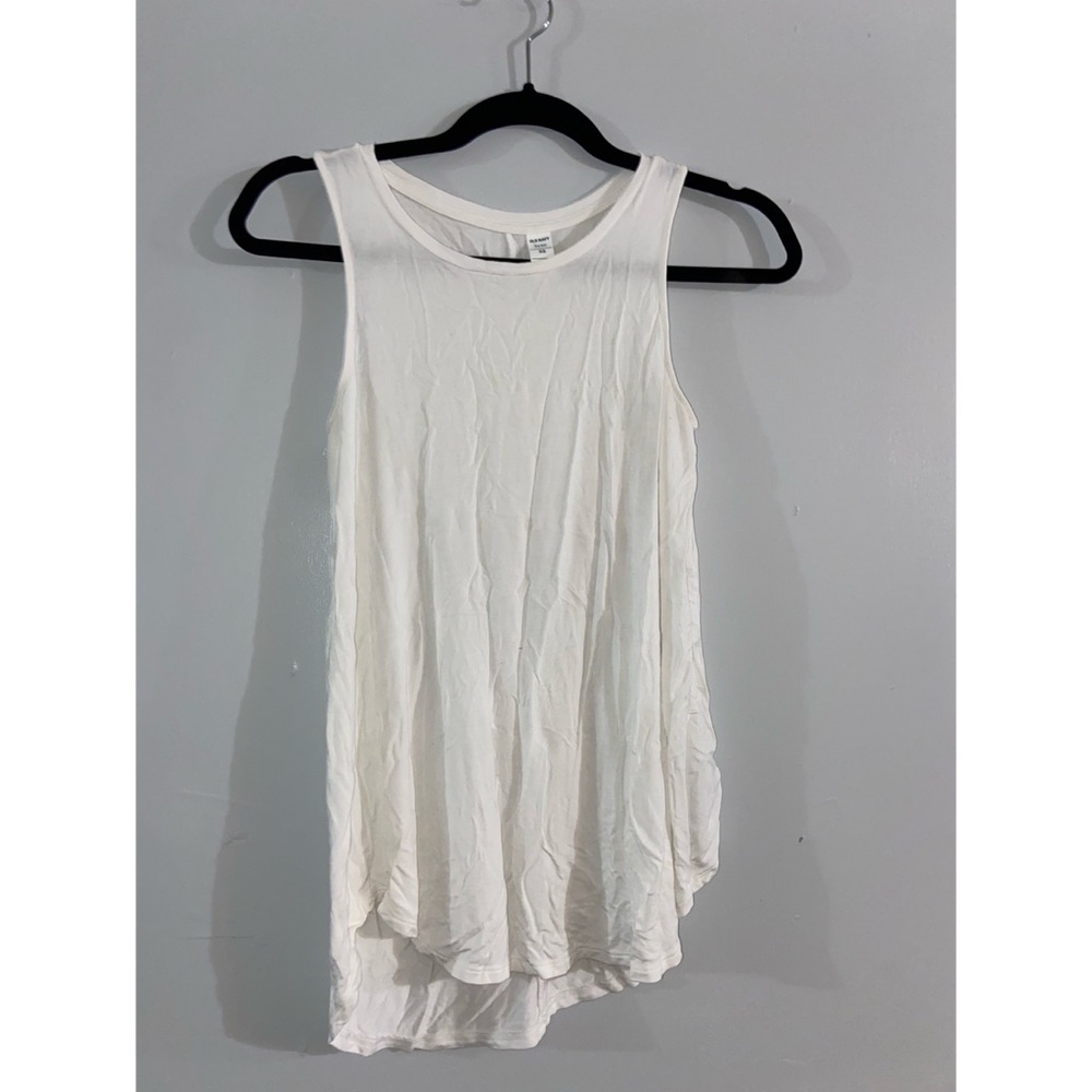 White Oversized Tank